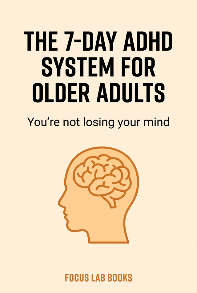 The 7-Day ADHD System for Older Adults: You're Not Losing Your Mind